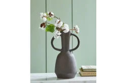 Mor Furniture Vases|Aadeen Small Vase In Distressed Brown