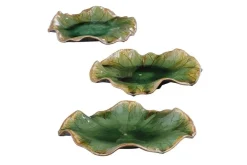 Mor Furniture Wall Art & Accents|Abella Ceramic Wall Art In Blue, Set Of 3