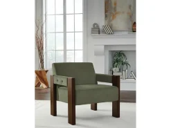 Mor Furniture Chairs|Adlanlock Accent Chair In Olive