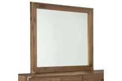 Mor Furniture Bedroom Sets|Adler Panel Bed, Dresser, Mirror & Nightstand In Natural Walnut, Full