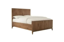 Mor Furniture Beds|Adler Panel Bed In Natural Walnut, Full