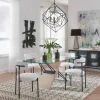 Mor Furniture Seating For 4|Dining Room Sets|Aere Dining Table & 4 Chairs In Natural Ash/Ivory