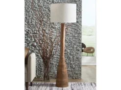 Mor Furniture Shop All Lighting & Lamps|Office Lighting|Ailsa Floor Lamp In Natural Brown
