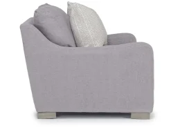 Mor Furniture Chairs|Alice Chair In Bellevue Platinum, Down