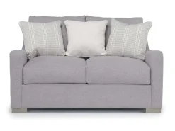 Mor Furniture Loveseats|Alice Loveseat In Bellevue Platinum