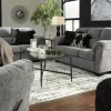 Mor Furniture Living Room Sets|Allmaxx Sofa & Loveseat In Pewter