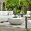 Mor Furniture Outdoor Coffee Tables|Alma Outdoor Square Coffee Table In White