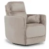 Mor Furniture Recliners|Alpaca Swivel Gliding Recliner In Badgley Hemp