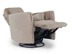 Mor Furniture Recliners|Alpaca Swivel Gliding Recliner In Badgley Hemp