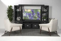Mor Furniture Tv Stands|Entertainment Centers|Altamonte 4 Piece Entertainment Center In Gray, 70 Inch