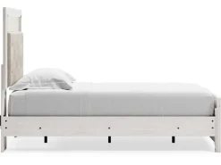 Mor Furniture Beds|Altyra Panel Bed In Pearl White, Twin