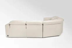 Mor Furniture Reclining Sectionals|Sectionals|Amara 6 Piece 2 Power Sectional W/ 2 Power Armless Recliner In Tasmin Granite