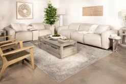 Mor Furniture Loveseats|Reclining Loveseats|Amara 2 Power Console Loveseat In Tasmin Granite