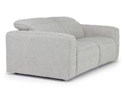 Mor Furniture Reclining Loveseats|Reclining Sofas|Amara 2 Power Loveseat In Tasmin Granite