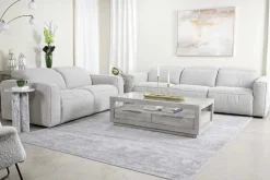 Mor Furniture Reclining Sofas|Sofas|Amara 2 Power Sofa In Tasmin Granite