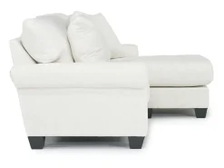 Mor Furniture Sofas|Amelia Crypton Performance Sofa Chaise In Nomad Snow, Down