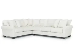 Mor Furniture Sectionals|Amelia Crypton Performance Tux Sofa Sectional In , Left Facing Nomad Slate