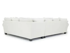 Mor Furniture Sectionals|Amelia Crypton Performance Sofa Chaise Sectional In , Left Facing Nomad Slate