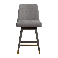 Mor Furniture Counter Height Stools|Barstools|Amelia Swivel Counter Height Stool In Mocha