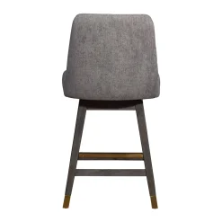 Mor Furniture Counter Height Stools|Barstools|Amelia Swivel Counter Height Stool In Mocha