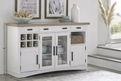 Mor Furniture Sideboards, Buffets & Hutches|Americana Buffet In Cotton