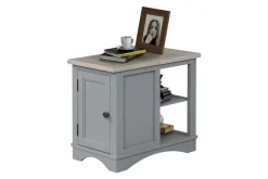 Mor Furniture Sofa & End Tables|Americana Chairside Table In Blue
