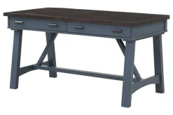Mor Furniture Desks|Americana Office Desk In , 60 Inch Blue