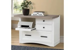 Mor Furniture File Cabinets|Americana Power File Cabinet In Gray Blue