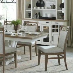 Mor Furniture Dining Chairs|Americana Side Chair In Cotton, Set Of 2
