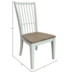 Mor Furniture Dining Chairs|Americana Side Chair In Cotton, Set Of 2