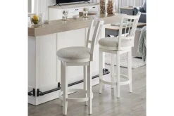 Mor Furniture Barstools|Americana Swivel Barstool In Cotton