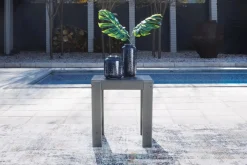 Mor Furniture Outdoor Accent Tables|Amora Outdoor End Table In Charcoal