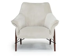 Mor Furniture Chairs|Amy Accent Chair In Sherpa White