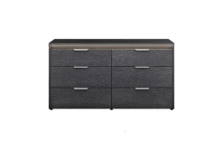 Mor Furniture Bedroom Sets|Amy Upholstered Panel Bed, Dresser, Mirror & Nightstand In Dark Oak, Queen
