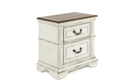 Mor Furniture Bedroom Sets|Anastasia Upholstered Panel Bed, Dresser, Mirror & Nightstand, Queen