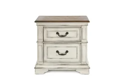 Mor Furniture Bedroom Sets|Anastasia Upholstered Panel Bed, Dresser, Mirror & Nightstand, Queen