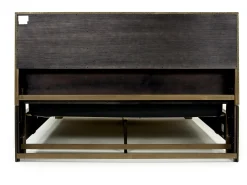 Mor Furniture Beds|Andes Bookcase Bed W/ Storage In , Twin Charcoal