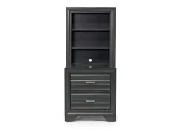 Mor Furniture Bedroom Sets|Andes Wall Bed, Dresser & Mirror In Charcoal, Twin