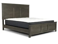 Mor Furniture Bedroom Sets|Andover Panel Bed, Dresser, Mirror & Nightstand In White, Twin