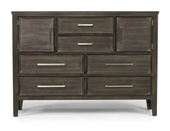Mor Furniture Bedroom Sets|Andover Panel Bed, Dresser, Mirror & Nightstand In White, Twin