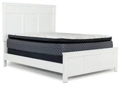 Mor Furniture Beds|Andover Panel Bed In White, Twin