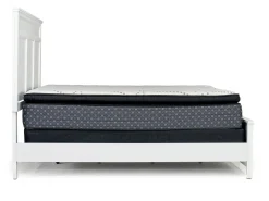Mor Furniture Beds|Andover Panel Bed In White, Twin