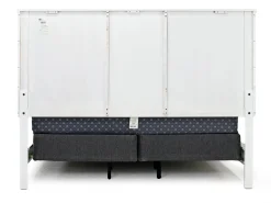 Mor Furniture Beds|Andover Panel Bed In White, Twin