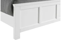 Mor Furniture Beds|Andover Panel Bed In White, Twin