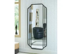 Mor Furniture Accent Mirrors|Antigone Accent Mirror In Black
