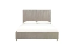 Mor Furniture Bedroom Sets|Argento Panel Bed, Dresser, Mirror & Nightstand In Misty Gray, Full