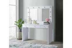 Mor Furniture Vanities & Mirrors|Ariana Vanity & Mirror In White