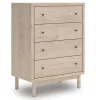 Mor Furniture Dressers & Chests|Arloster 4 Drawer Chest In Tan