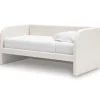 Mor Furniture Kids Beds & Bunk Beds|Arloster Upholstered Daybed In Tan/White, Twin