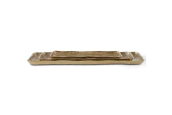 Mor Furniture Trays & Boxes|Artesian Tray In Gold, Set Of 3